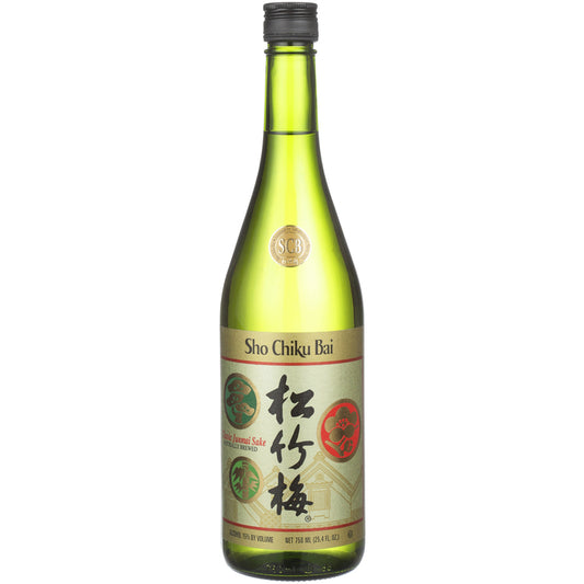 Sho Chiku Bai Junmai Sake - 750ML - Front