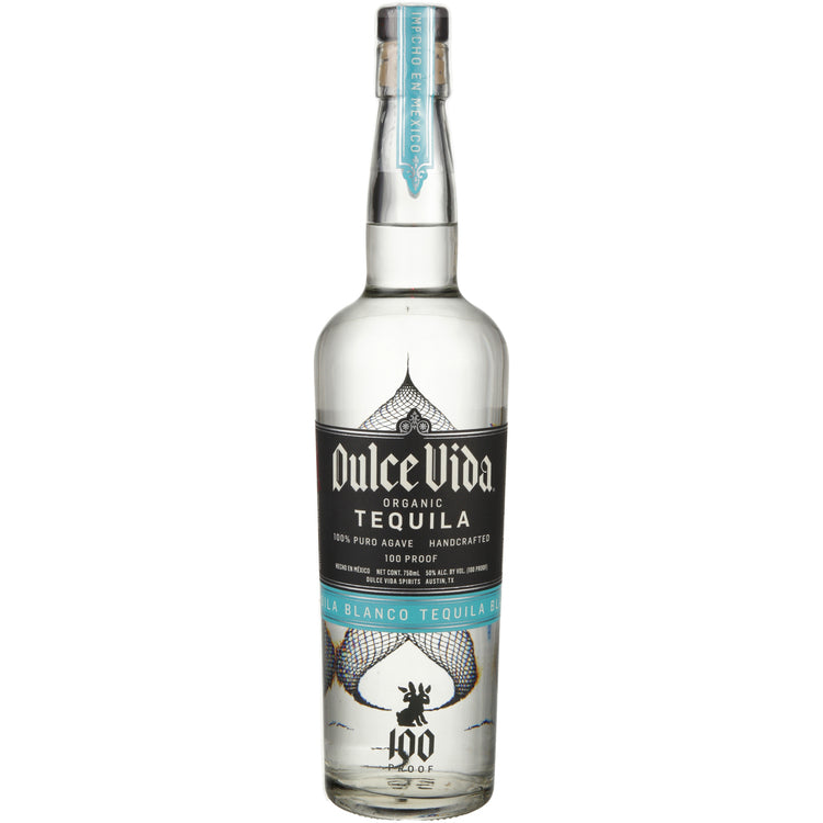 Dulce Vida Tequila Blanco 100 - 750ML - Front