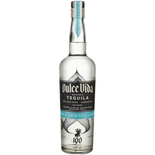 Dulce Vida Tequila Blanco 100 - 750ML - Front