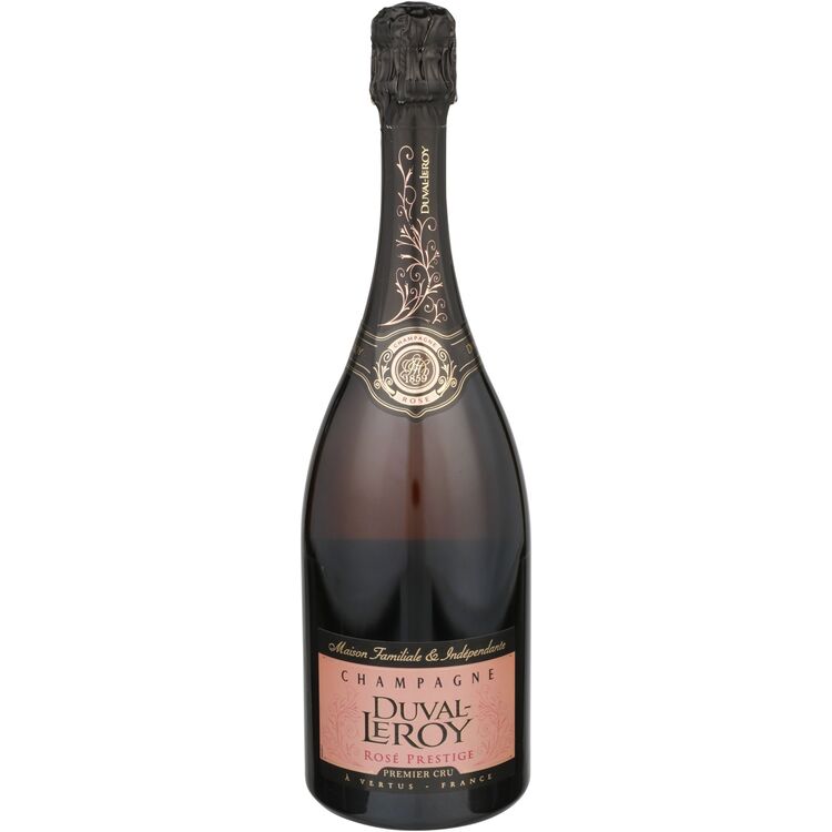 Duval Leroy Champagne Brut Rose Prestige Premier Cru - 750ML - Front