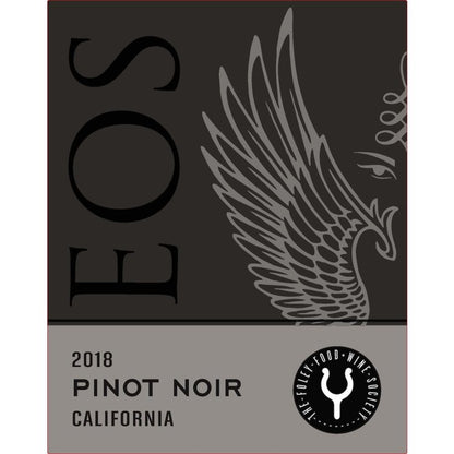 Eos Pinot Noir California - 750ML - Front Label