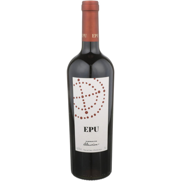 Almaviva Epu Red Wine Puente Alto 2021 Wood Box - 750ML - Front
