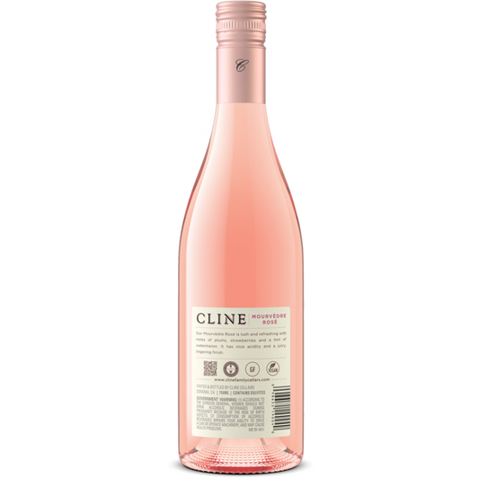 Cline Mourvedre Rose Dry Contra Costa County 2024 - 750ML