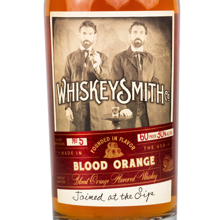 Whiskeysmith Blood Orange Flavored Whiskey 60 - 750ML - Front Label