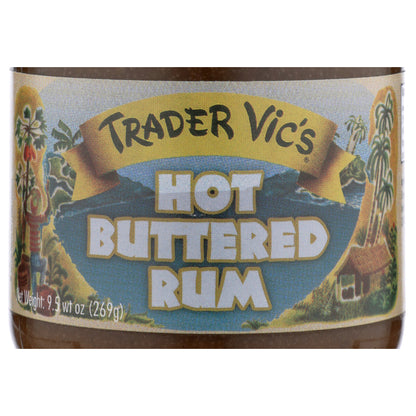Trader Vic's Hot Buttered Rum - 9.5 Z - Front Label