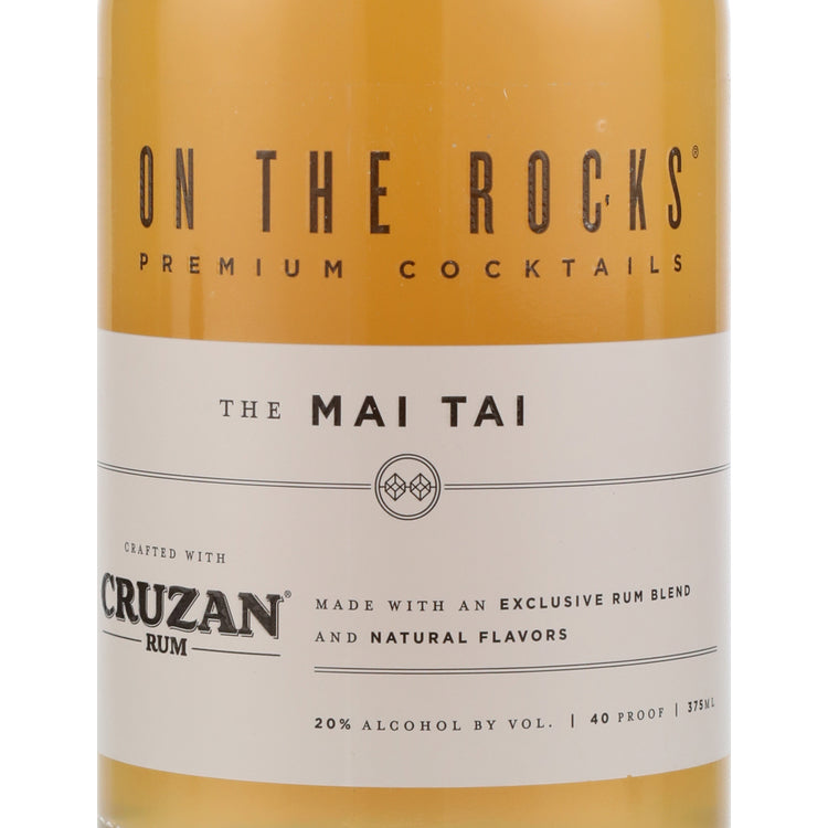 Otr-On The Rocks The Mai Tai Crafted With Cruzan Rum 40 - 375ML - Front Label