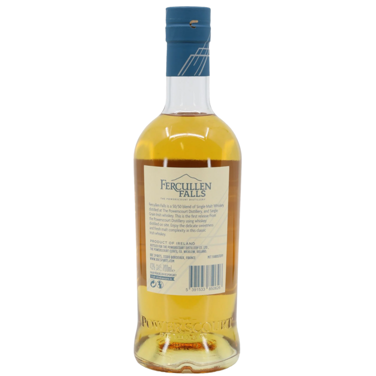 Fercullen Falls Single Malt Irish Whiskey The Powerscourt Distillery S - 750ML - Back