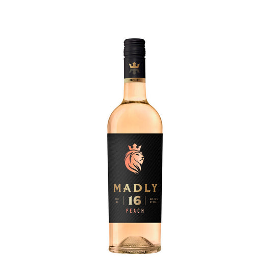Madly Peach Flavored Wine - 750ML - Front