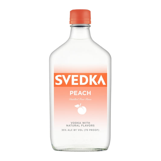 Svedka Peach Flavored Vodka 70 - 375ML - Front
