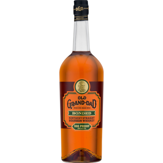 Old Grand Dad Straight Bourbon Bottled In Bond 100 - 1.0L - Front