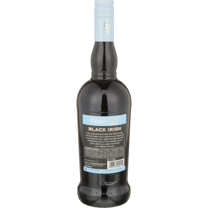 Black Irish White Chocolate Irish Cream 34 - 750ML - Back