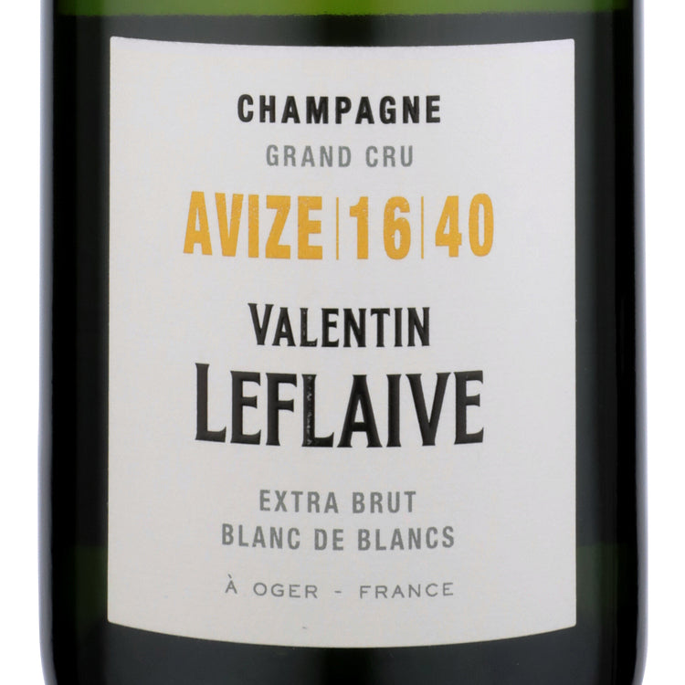 Valentin Leflaive Champagne Extra Brut Blanc De Blancs Avize 16 40 Gra - 750ML - Front Label