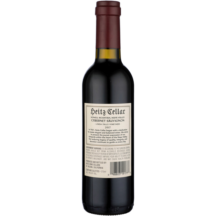 Heitz Cellar Cabernet Sauvignon Linda Falls Vineyard Howell Mountain 2 - 375ML - Back