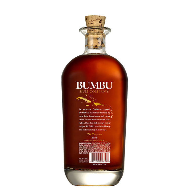 Bumbu Rum The Original 70 - 750ML - Back