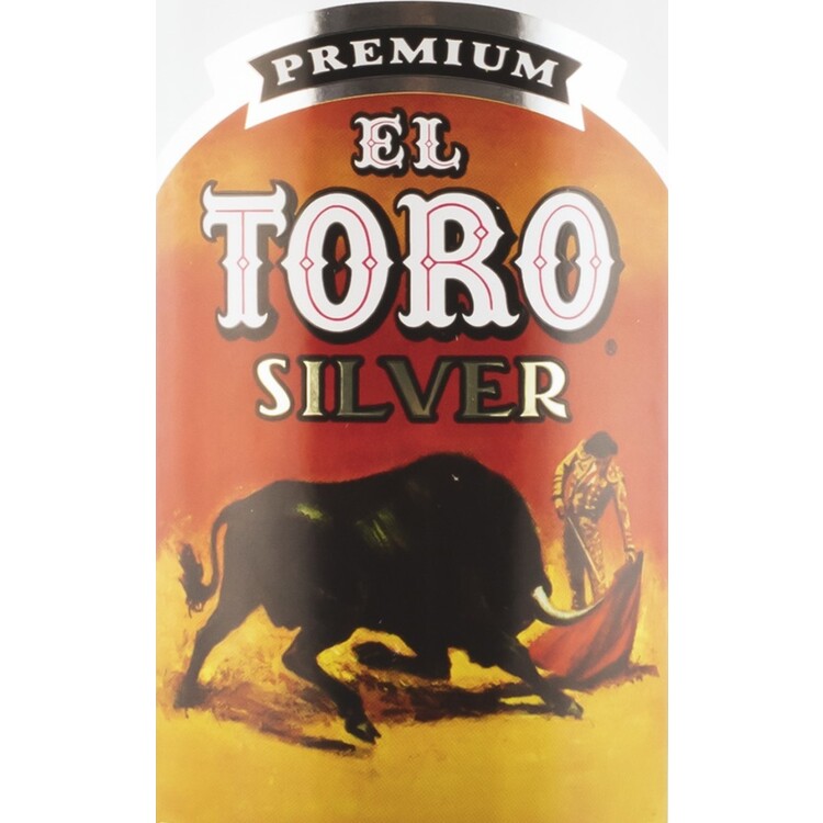 El Toro Tequila Silver 80 - 1.0L - Front Label