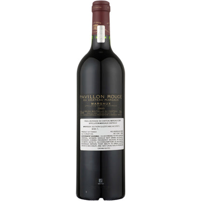 Pavillon Rouge Du Chateau Margaux Margaux 2009 Wood Box - 750ML - Back