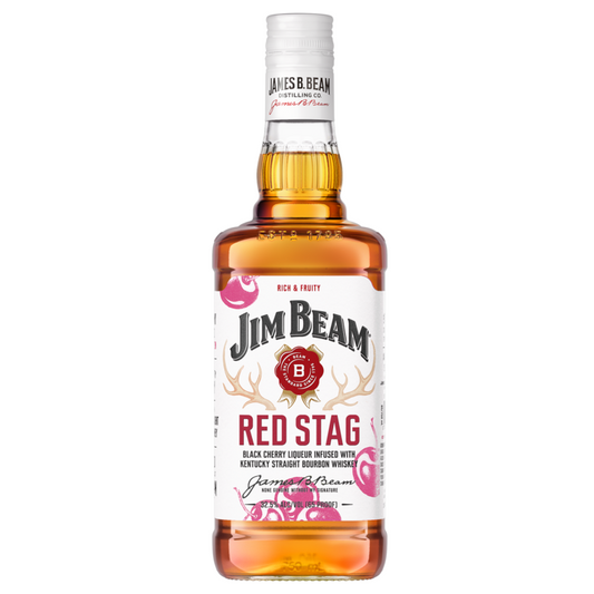 Jim Beam Red Stag Black Cherry Infused Straight Bourbon 65 - 750ML - Front
