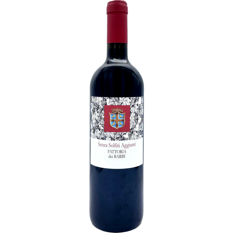 Fattoria Dei Barbi Toscana Rosso Senza Solfiti Aggiunti 2021 - 750ML - Front