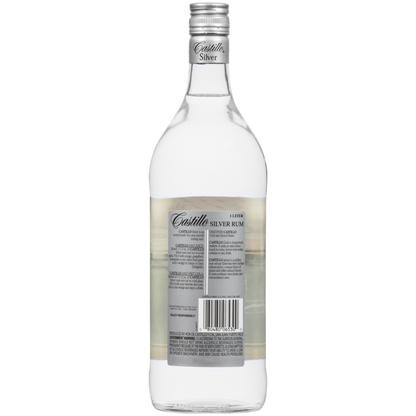 Castillo Silver Rum 80 - 1.0L - Back