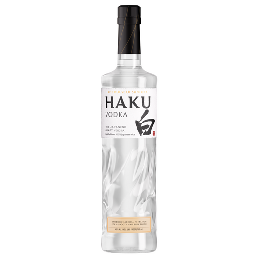 Suntory Vodka Haku 80 - 750ML - Front