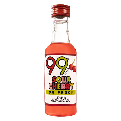 99 Brand Sour Cherry Fruit Liqueur 99 - 50ML