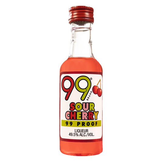 99 Brand Sour Cherry Fruit Liqueur 99 - 50ML