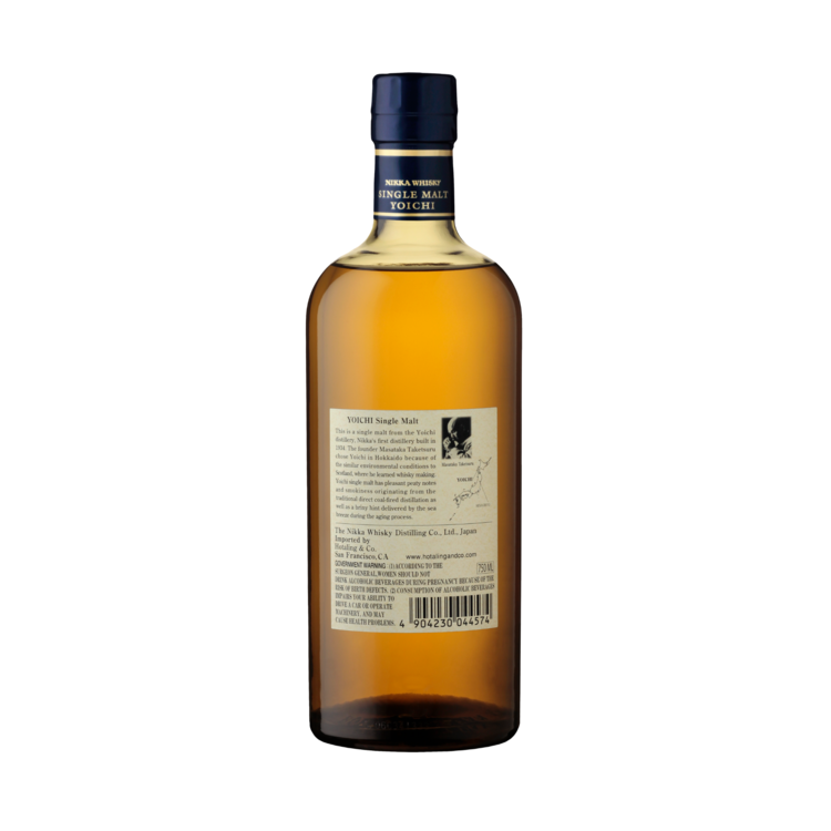 Nikka Single Malt Whisky Yoichi 90 - 750ML - Back