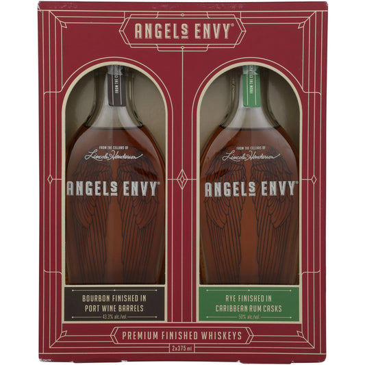 Angel'S Envy Combo 6 Each Bourbon Private Selection 86.6 & Rye Whiskey - 375ML