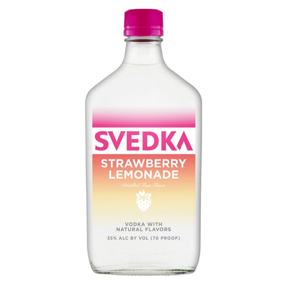Svedka Strawberry Lemonade Flavored Vodka 70 - 375ML