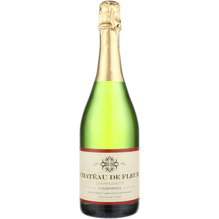 Chateau De Fleur Sparkling Wine Non-Alcoholic - 750ML - Front