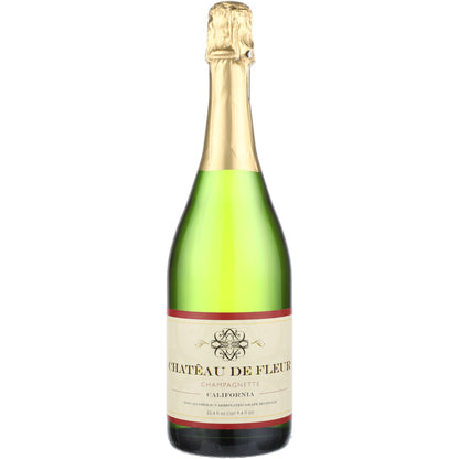 Chateau De Fleur Sparkling Wine Non-Alcoholic - 750ML - Front
