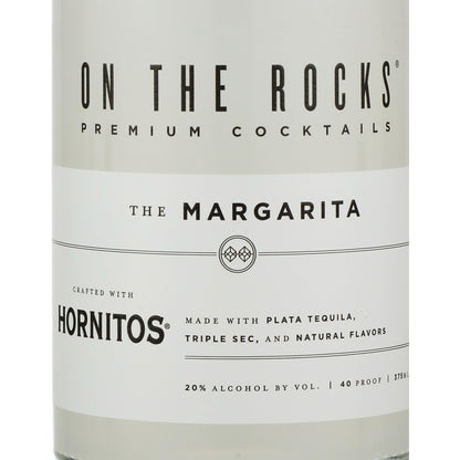 Otr-On The Rocks The Margarita Crafted With Hornitos Plata Tequila 40 - 375ML - Front Label