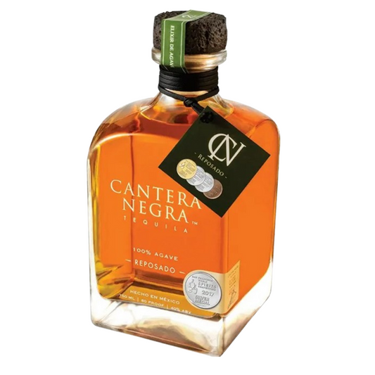 Cantera Negra Tequila Reposado 80 - 750ML