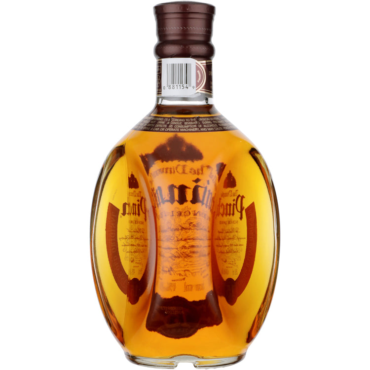 Dimple Pinch Blended Scotch 15 Yr 80 - 750ML - Back
