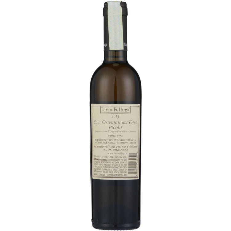 Livio Felluga Picolit Colli Orientali Del Friuli 2015 - 375ML