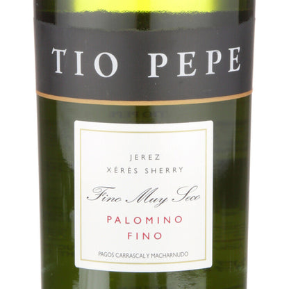 Tio Pepe Sherry Palomino Fino Muy Seco - 750ML - Front Label