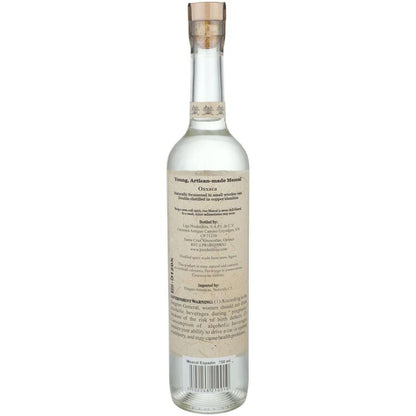 Pierde Almas Mezcal Joven Espadin 98 - 750ML - Back