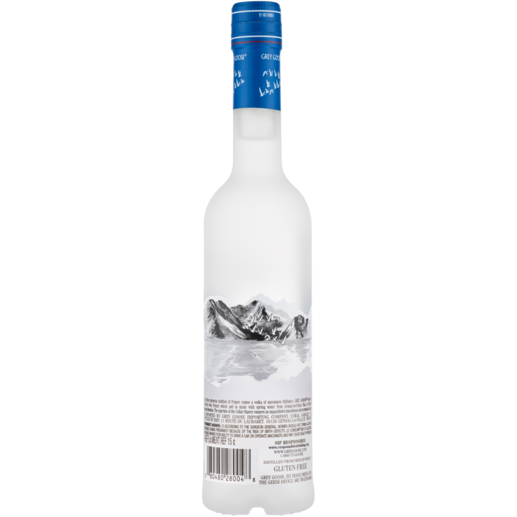 Grey Goose Vodka Original 80 - 200ML - Back
