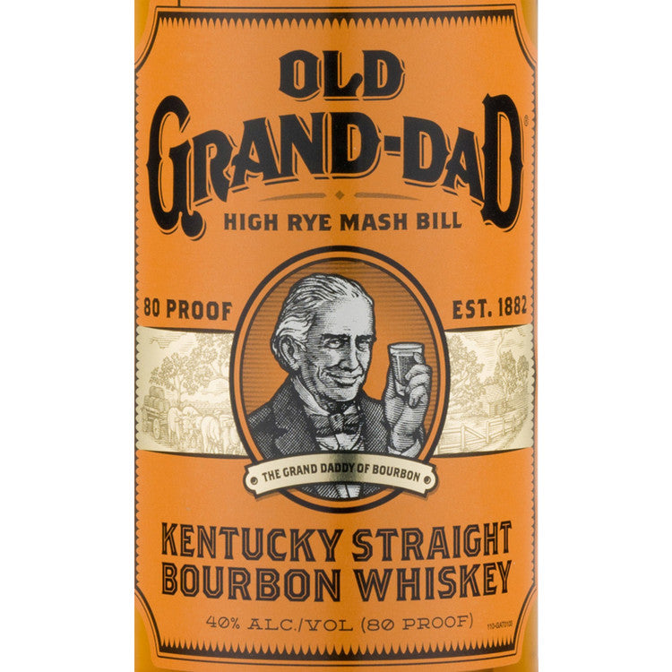 Old Grand Dad Straight Bourbon 80 - 750ML