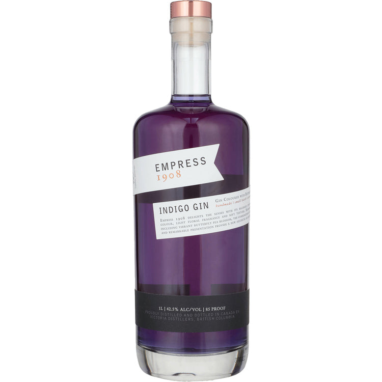 Empress 1908 Dry Gin Original Indigo 85 - 1.0L - Front