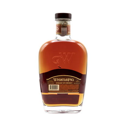 Whistlepig Straight Rye Whiskey Old World 12 Yr 86 - 750ML - Back