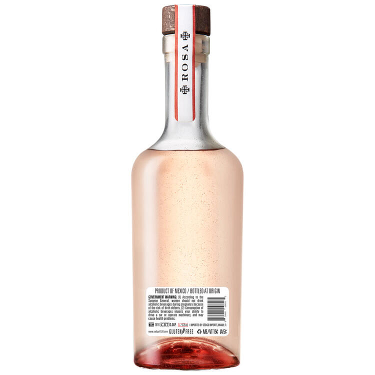 Codigo 1530 Tequila Blanco Rosa 80 - 375ML - Back