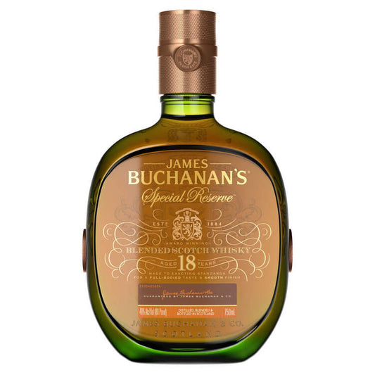 Buchanan'S Blended Scotch Special Reserve 18 Yr 80 - 750ML