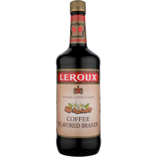 Leroux Coffee Flavored Brandy 60 - 1.0L - Front