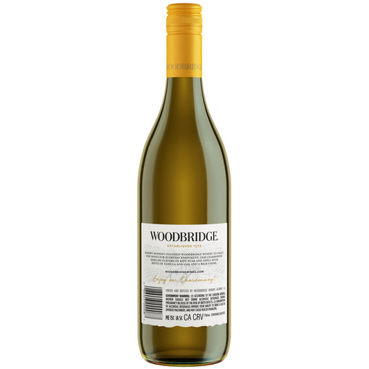 Woodbridge Chardonnay California - 750ML - Back