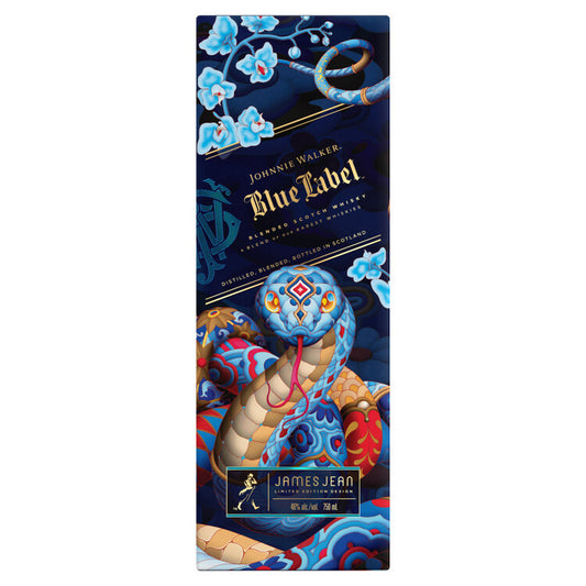 Johnnie Walker Blended Scotch Blue Label James Jean Limited Edition De - 750ML