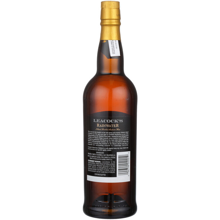 Leacock's Madeira Rainwater Saint John - 750ML - Back