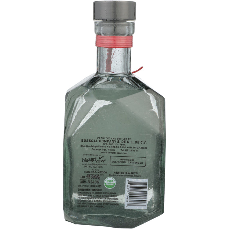 Bosscal Mezcal Joven 84 - 750ML - Back