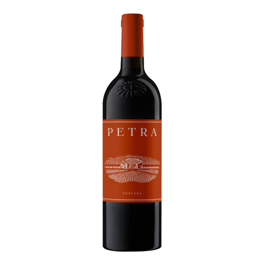 Petra Toscana Rosso 2020 Wood Box - 750ML - Front