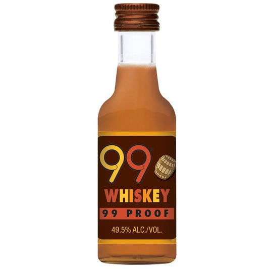 99 Brand Blended American Whiskey 99 - 50ML - Front
